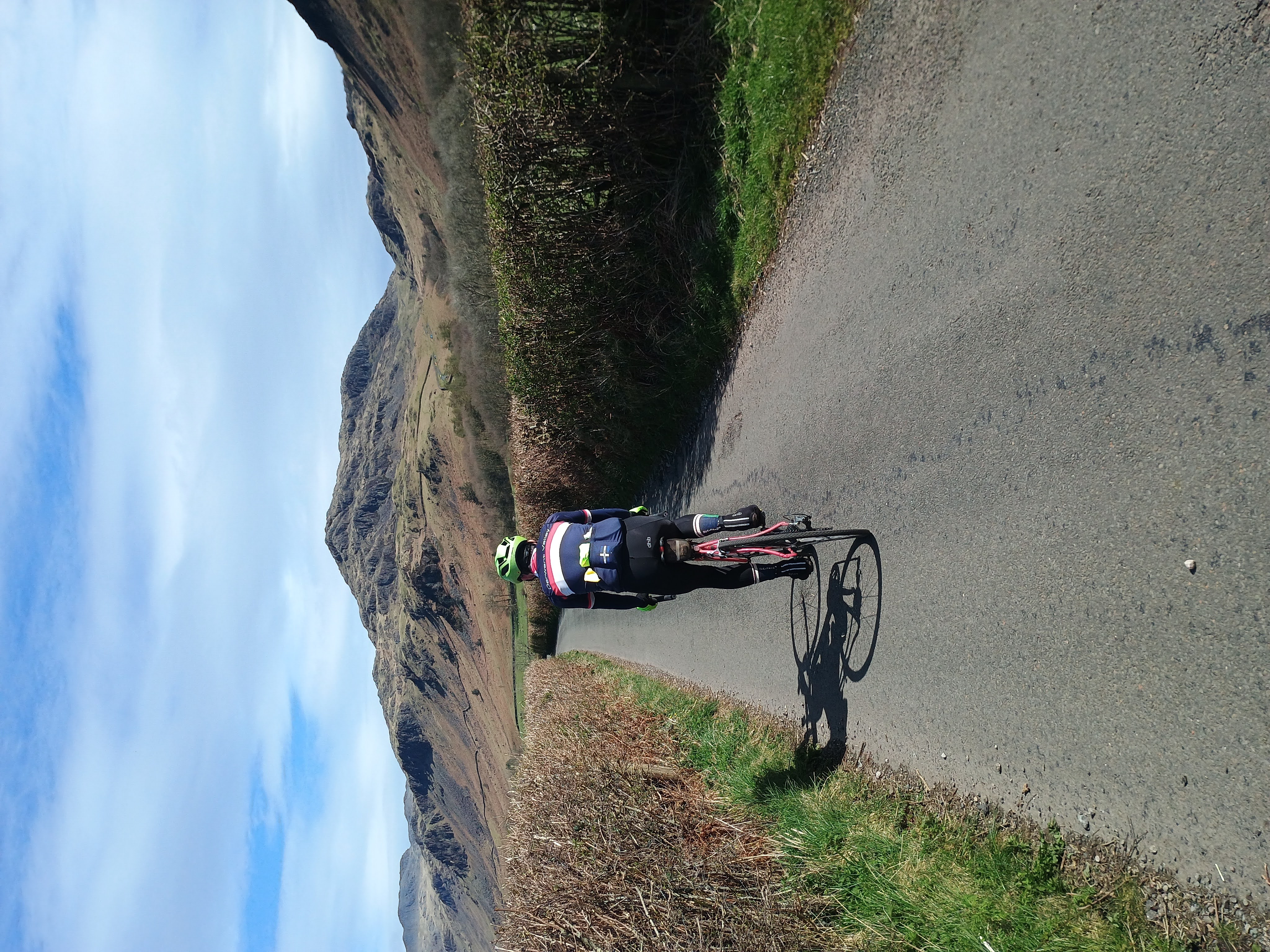 Approaching Hardknott Pass